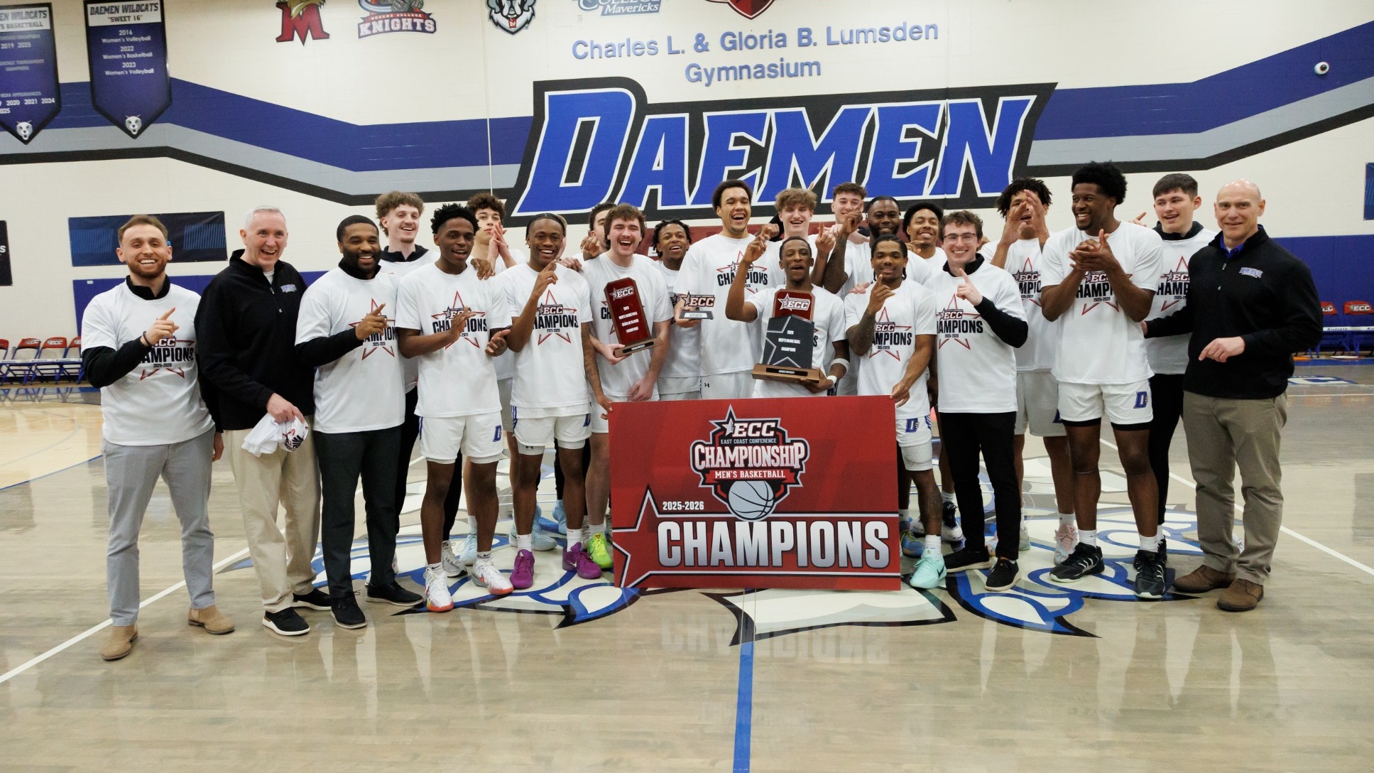 Men's basketball wins ECC Championship