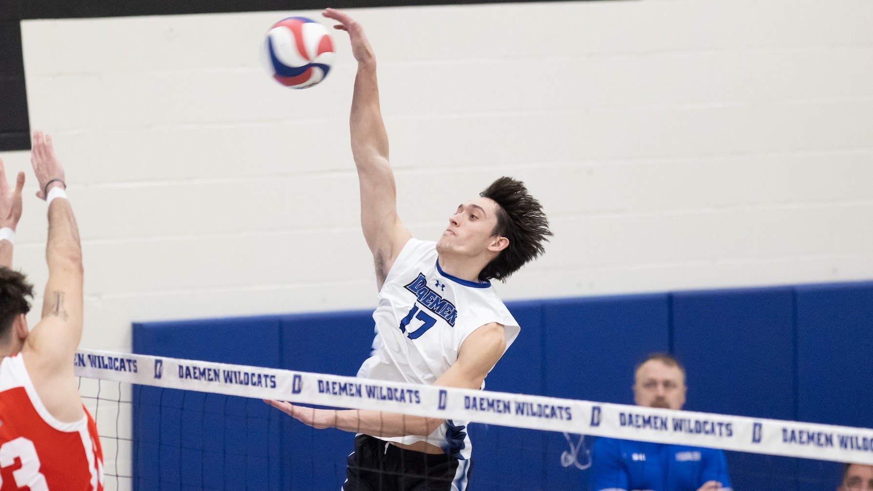 Patrick Mullen swings at a ball