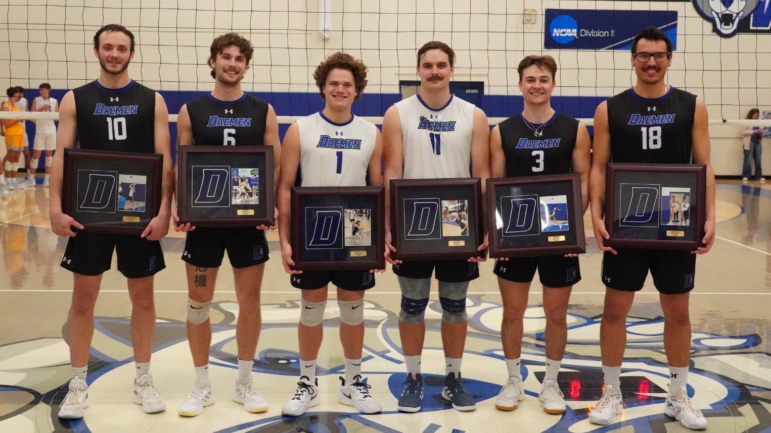 Men's volleyball senior night 