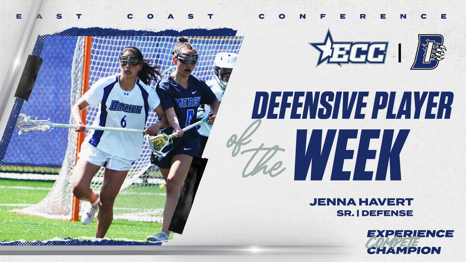 Jenna Havert ECC Defensive Player of the Week
