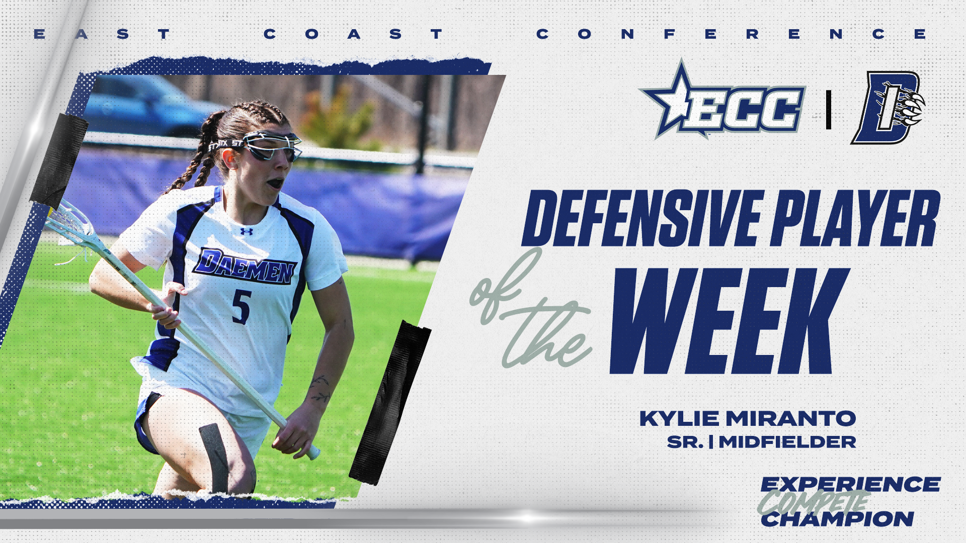 Kylie Miranto ECC Defensive Player of the Week