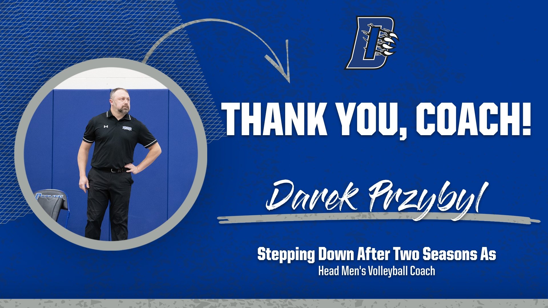 Darek stepping down