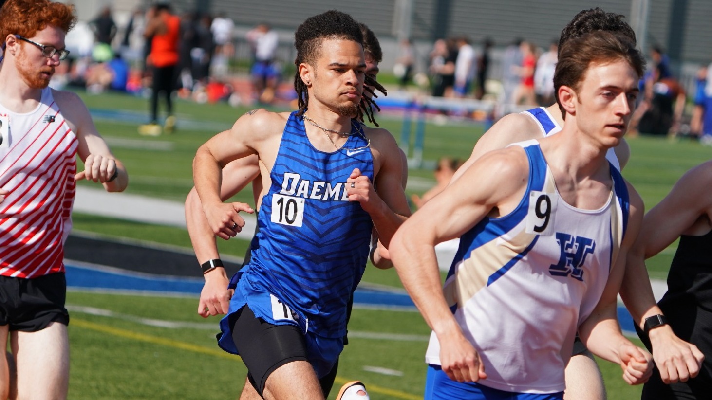 CJ Johnson runs