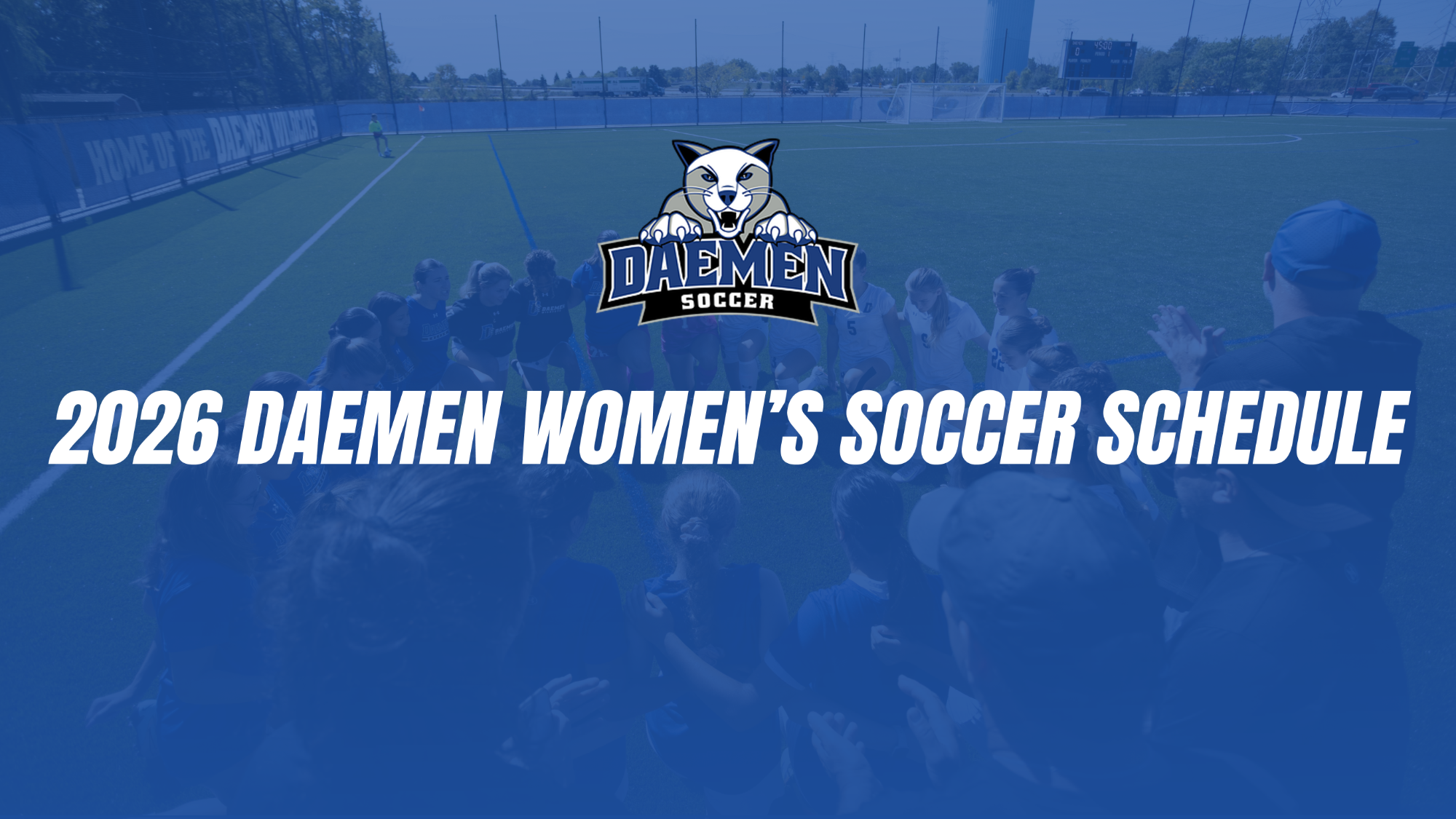 Daemen women's soccer schedule release 2026