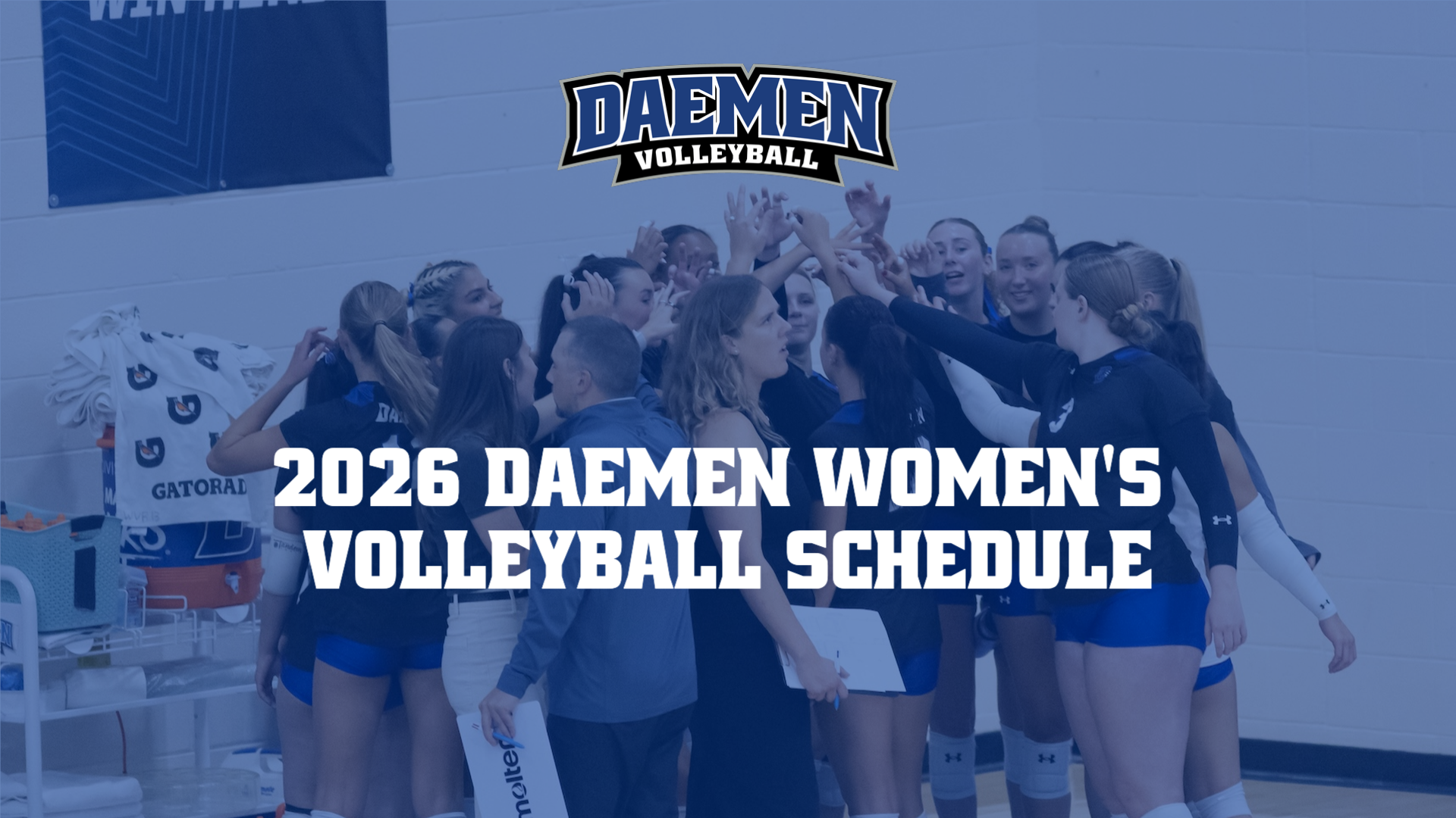 Women's volleyball 2026 schedule release