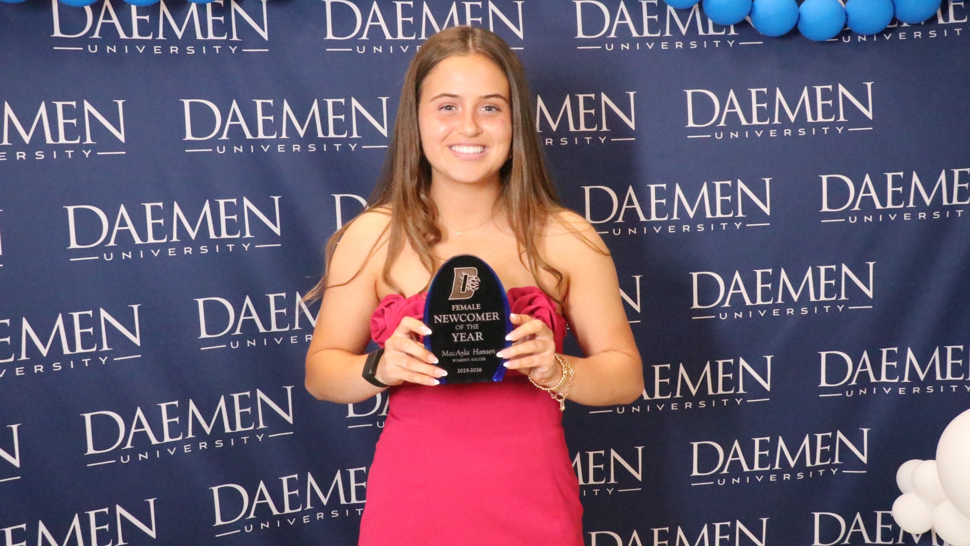 Makayla Hansen Night of Honors Female Newcomer of the Year