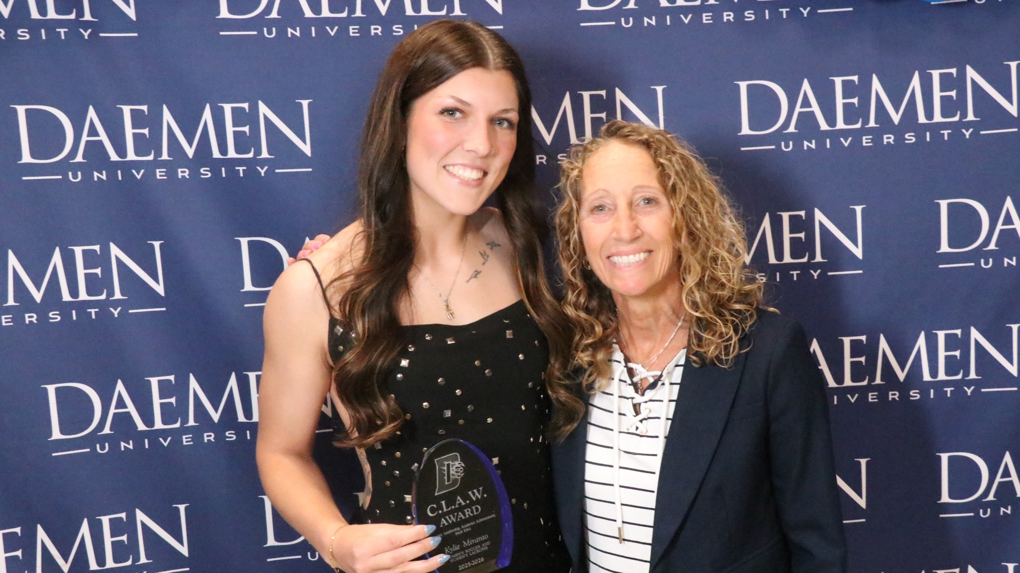 Kylie Miranto and Carol Bartlo for CLAW Award