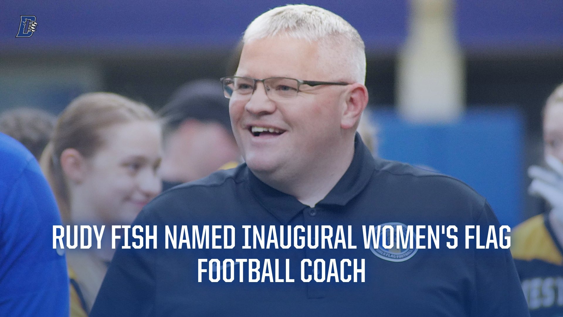 Rudy Fish named first flag football head coach