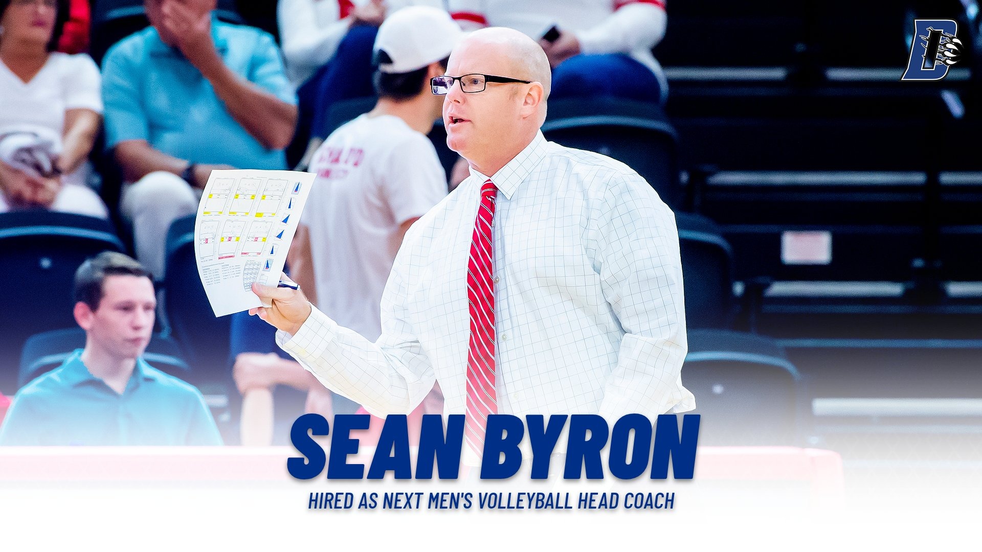 Byron hired to lead men's volleyball