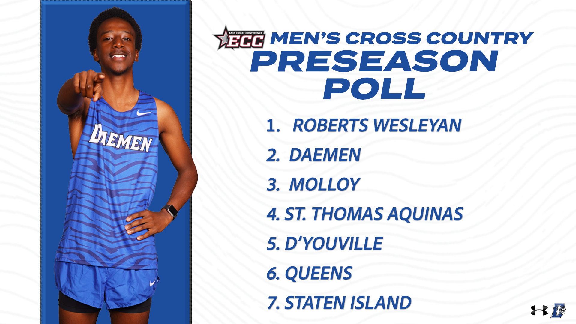 2026 ECC men's cross country preseason poll