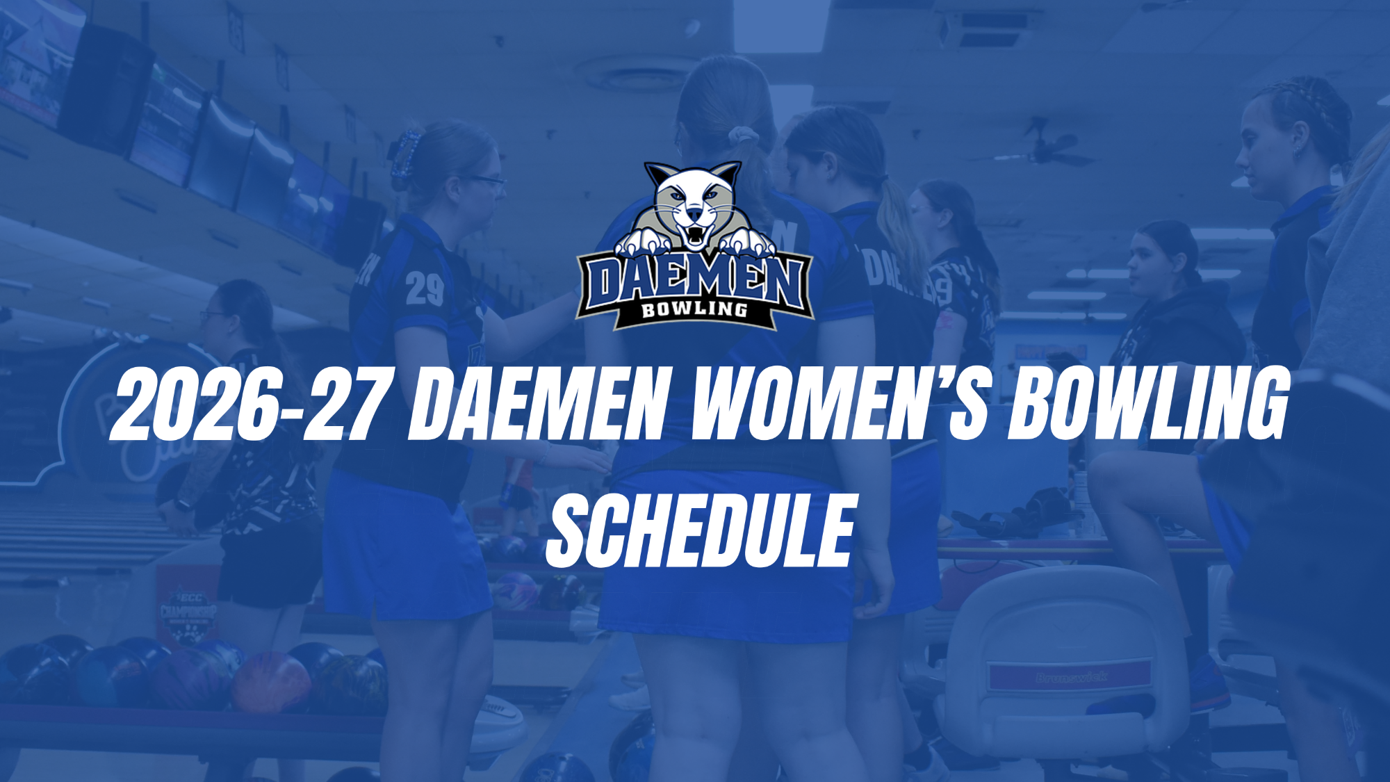 Women's Bowling Schedule release 2026-27