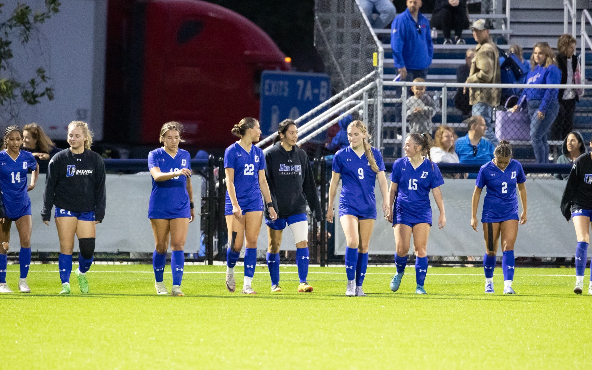 WSOC walking post game