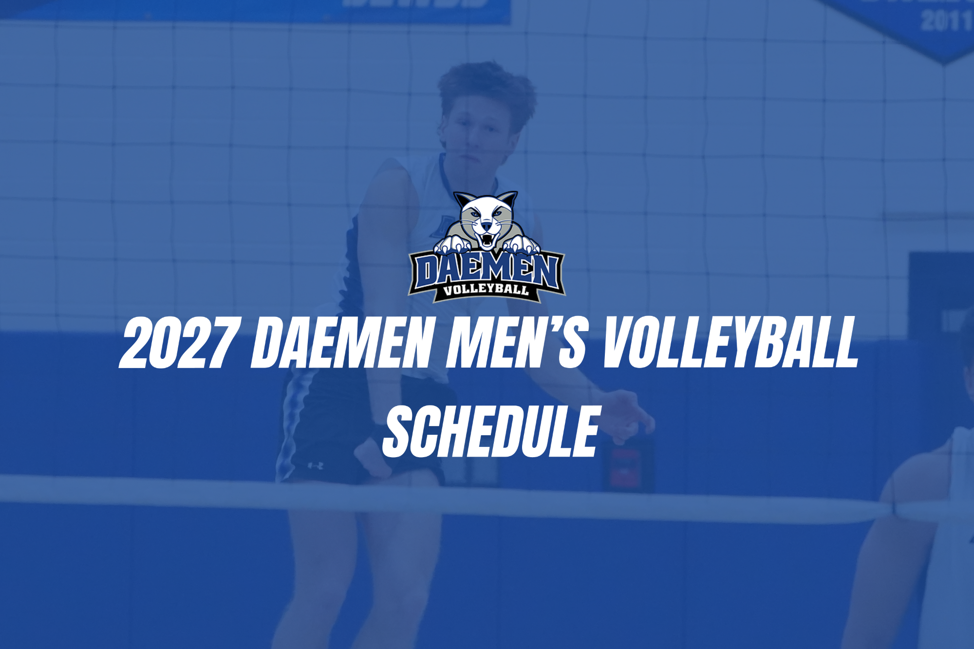 Men's volleyball releases 2027 schedule