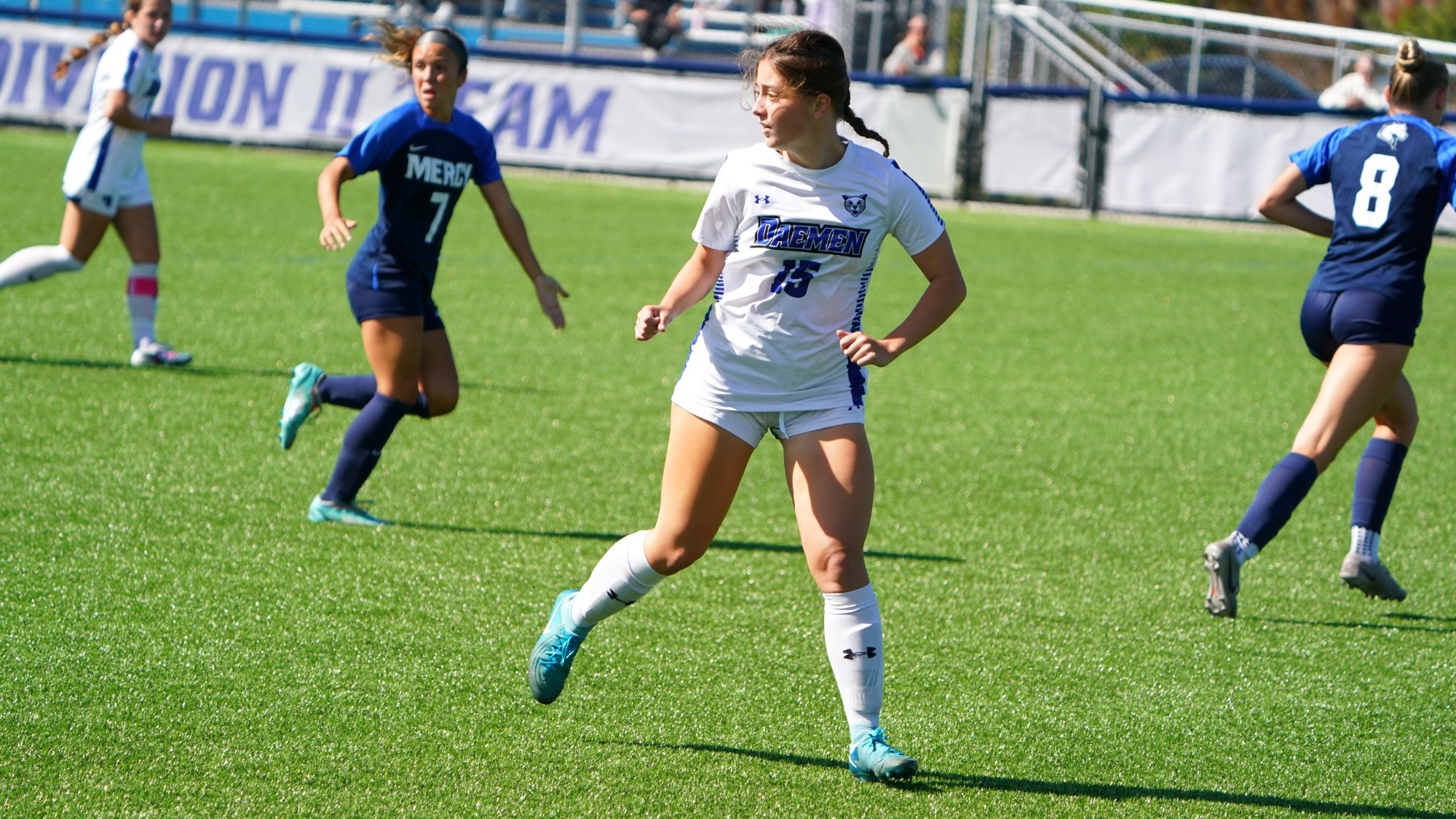 Women's soccer vs mercy