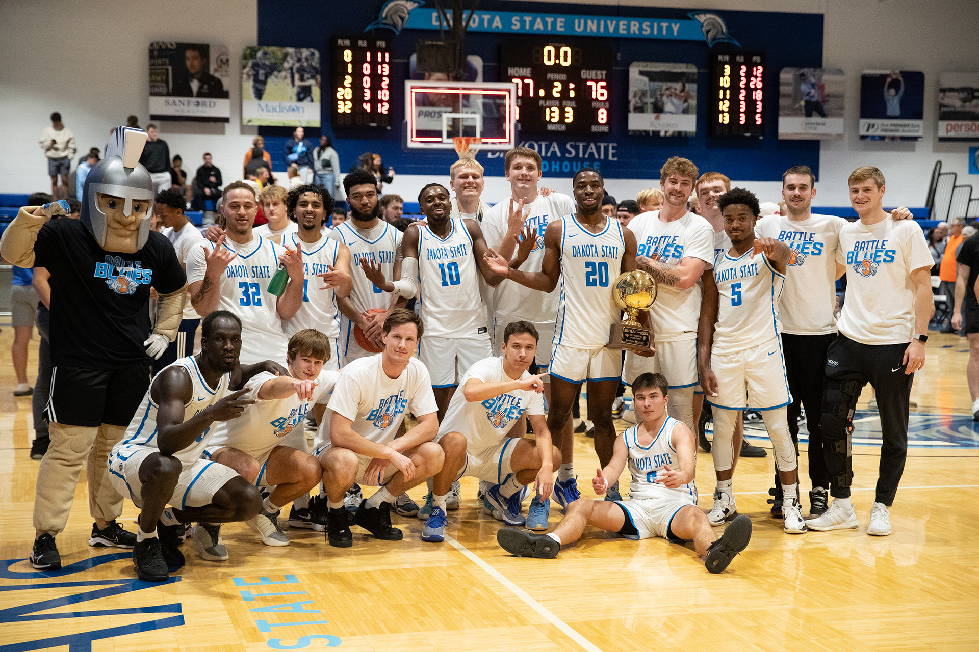 Ethan Slaathaug 202324 Men's Basketball Dakota State University