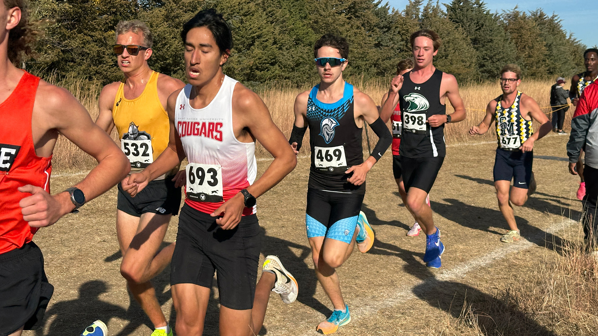 Sayler runs at 2024 NAIA Men’s Cross Country National Championships