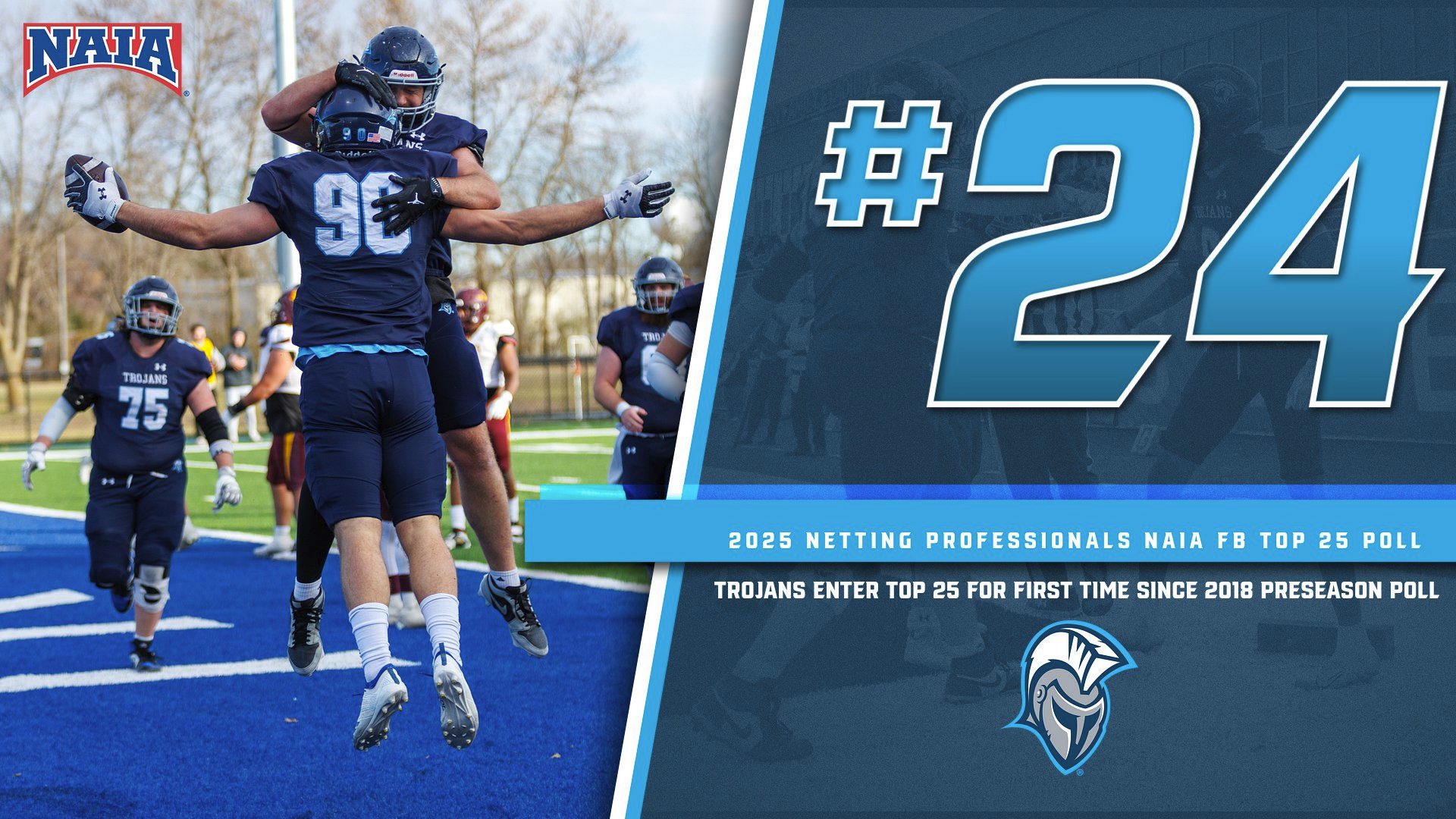 NAIA Top 25 National Poll - 11/16/25