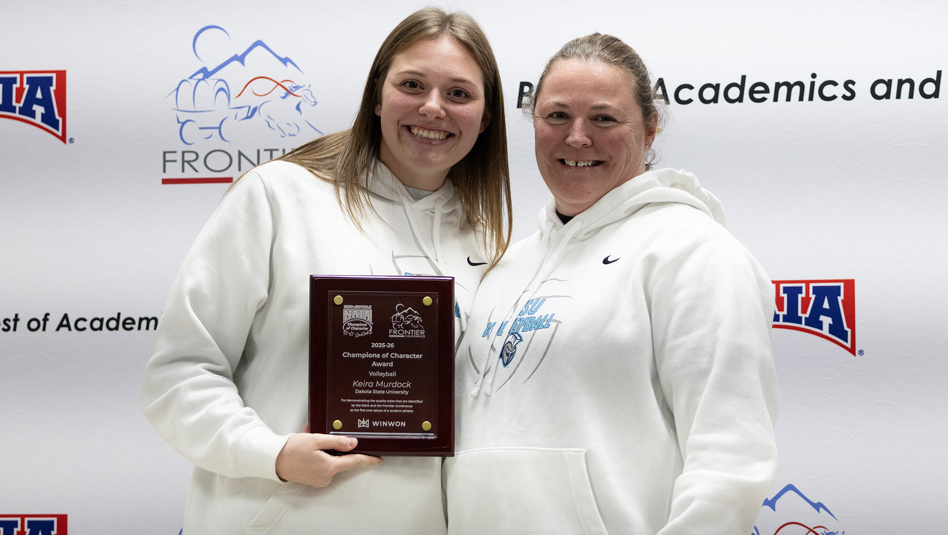 Keira Murdock - 2025 Frontier Women's Volleyball Champions of Character - 11/17/25