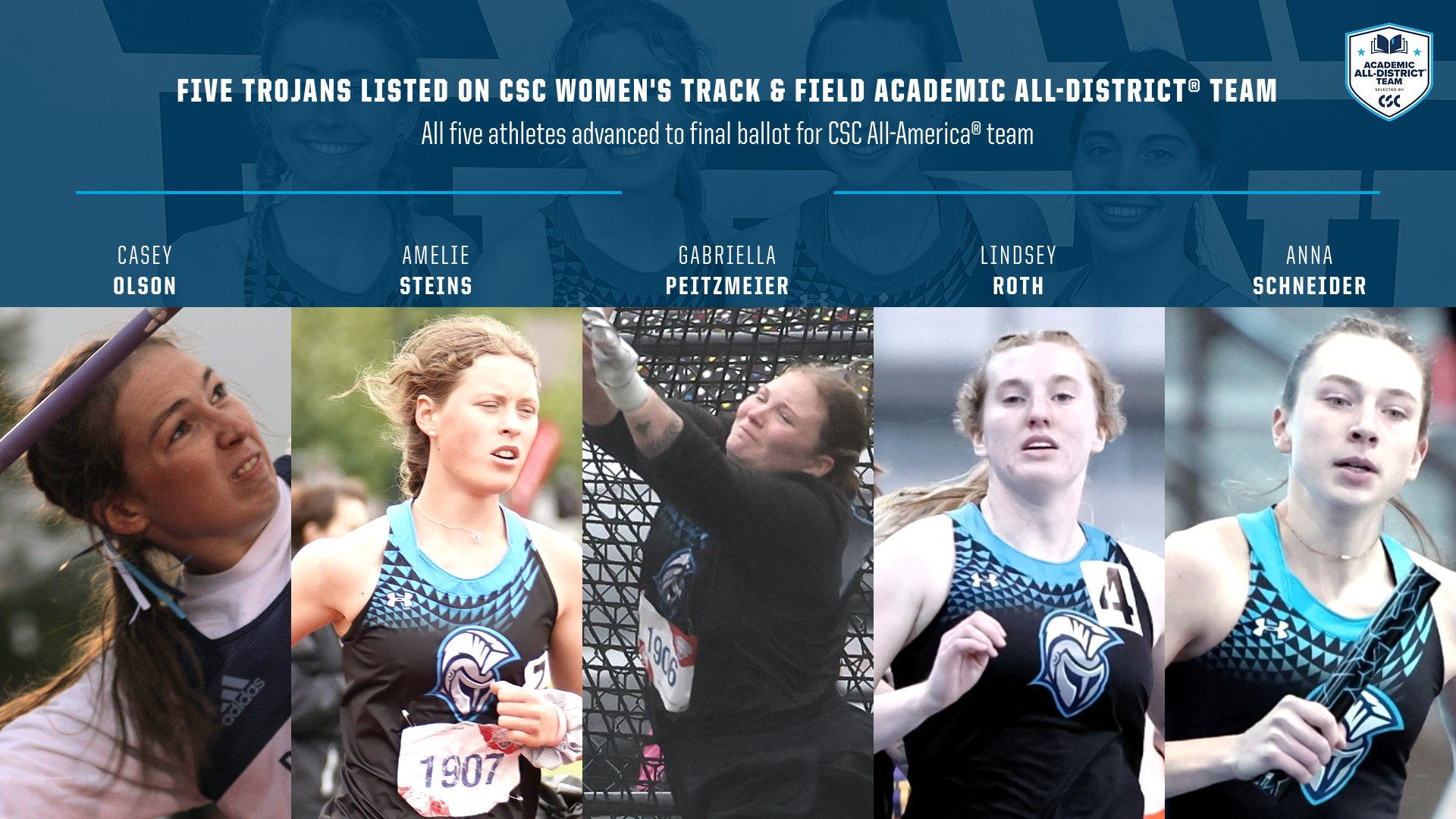 2025 CSC Academic All-District Team - 6/27/25