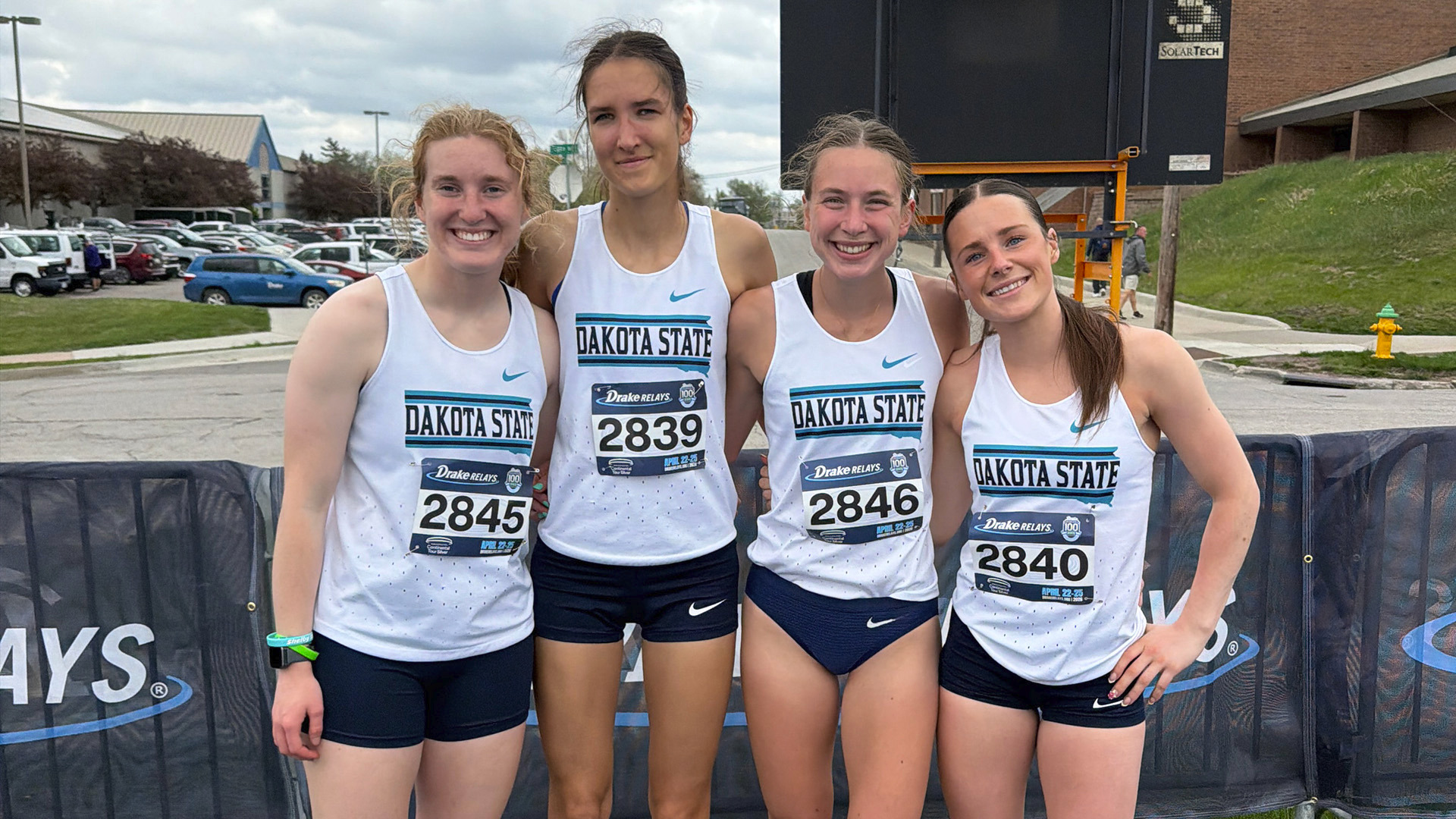 DSU 4 x 800-meter relay team school record - 4/23/26