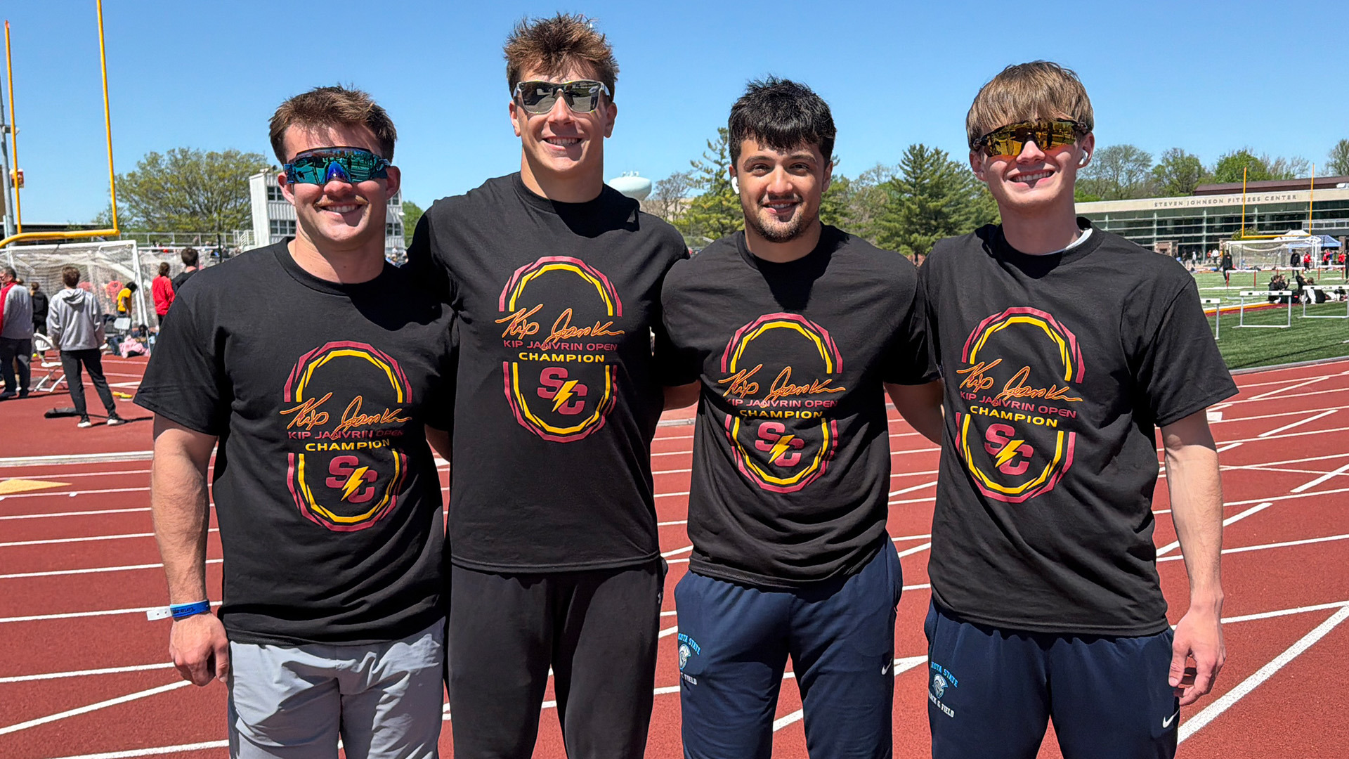 DSU men's 4 x 100-mete relay winner - 4/24/26