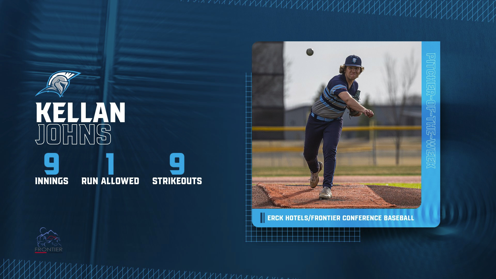 Kellan Johns - Frontier Conference POW - 4/6/26