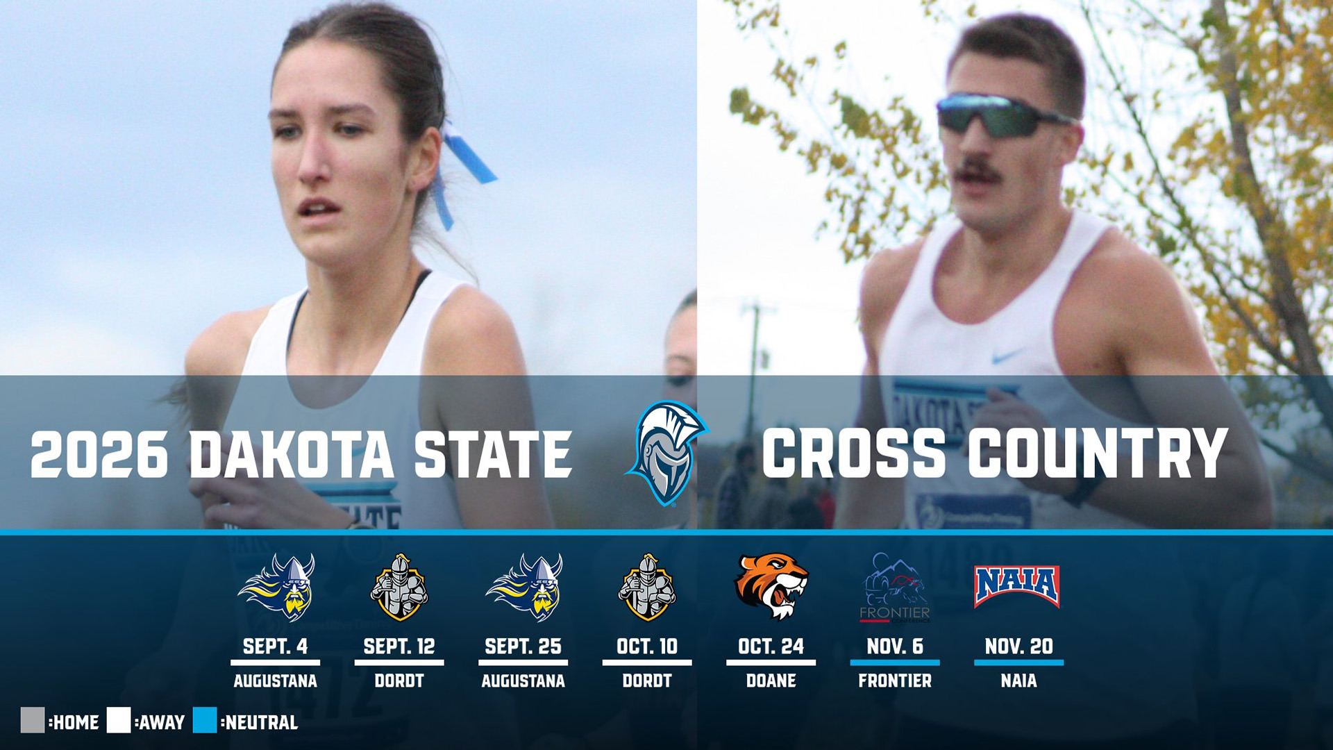 2026 DSU Cross Country Schedule