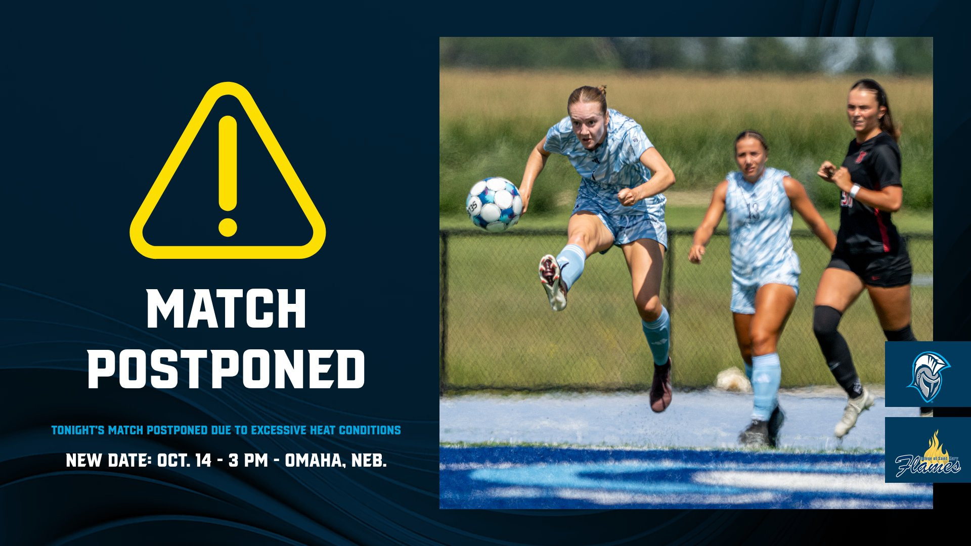 DSU Women's Soccer Postponed - 9/2/26
