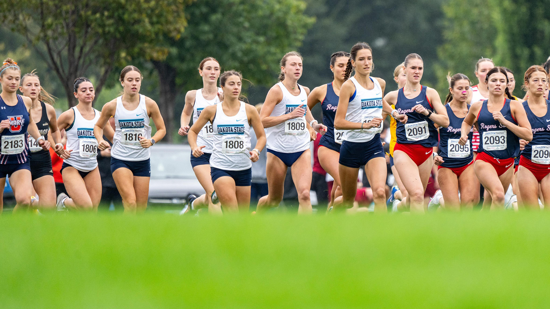 DSU Women's Cross Country runners - 9/25/26