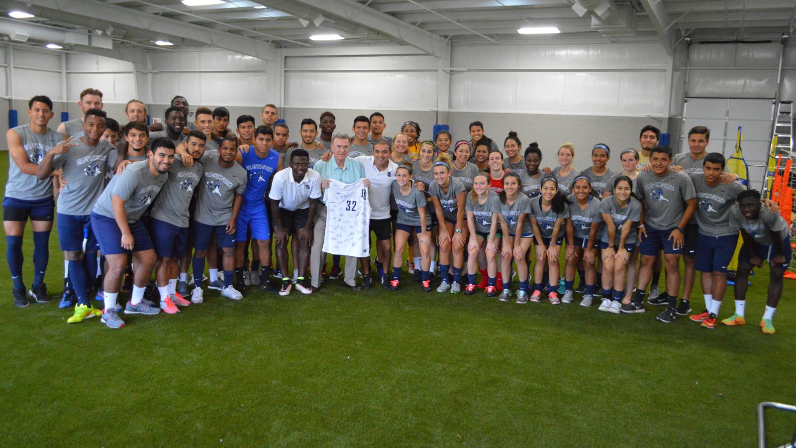 Ken White Honored By Soccer Teams Dalton State College Athletics