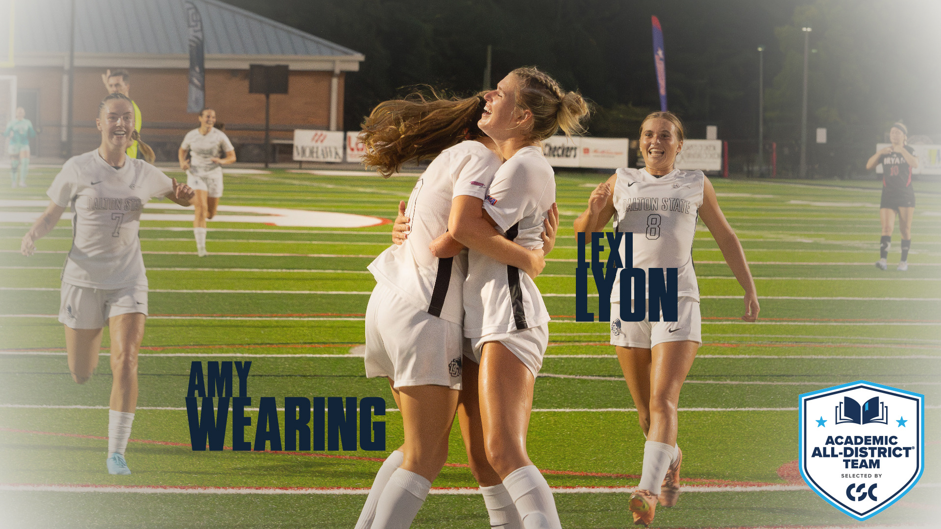 Women's Soccer-Amy Wearing & Lexi Lyon