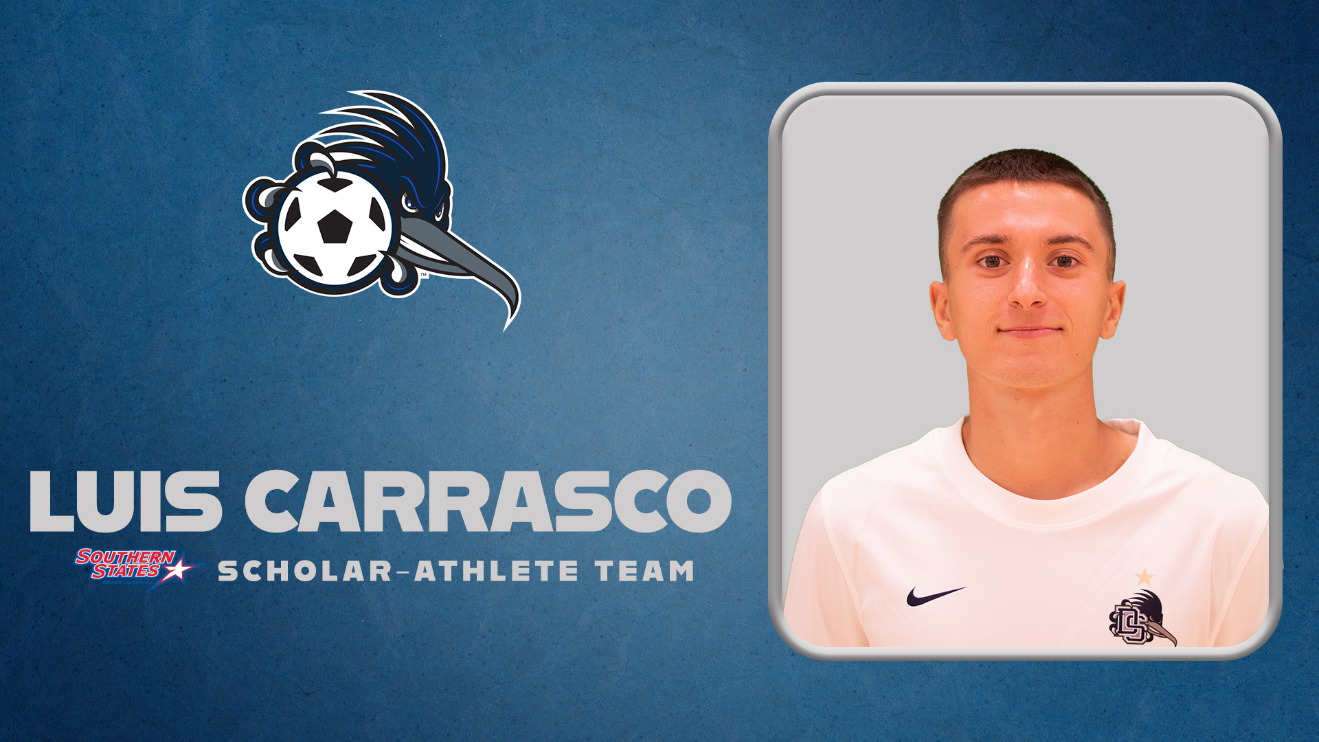 Men's Soccer-Luis Carrasco SSAC S-A Team Graphic