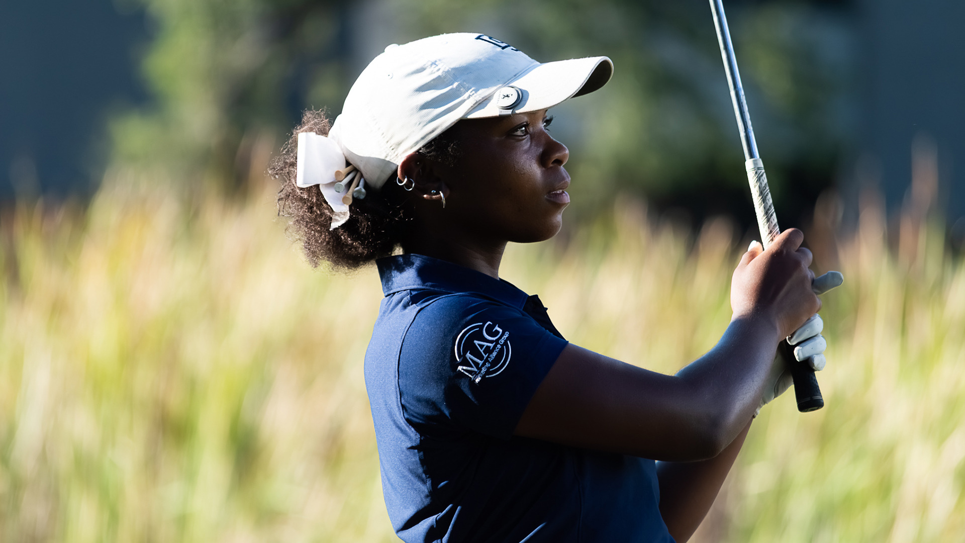 Women's Golf-Tylah James