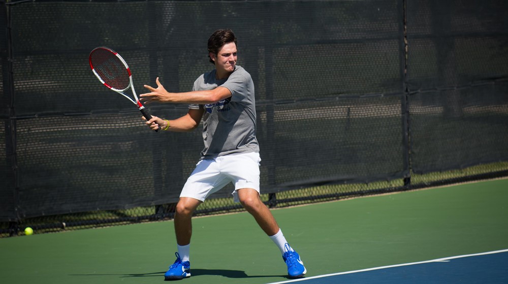 Nick Gilmore Men's Tennis Dallas Baptist University Athletics