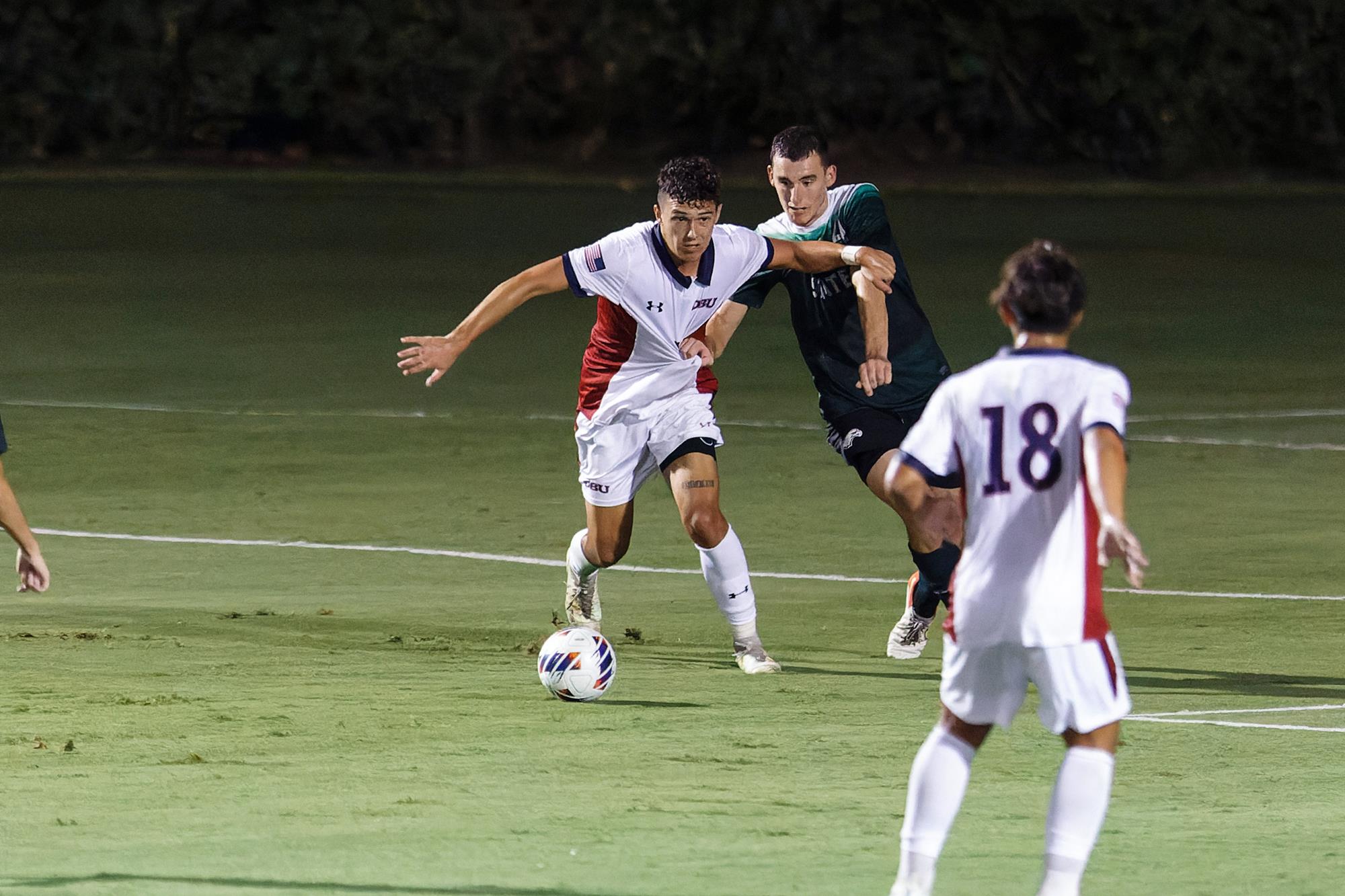 Voelker Scores Twice in 20 Win Over Eagles on Senior Day Dallas