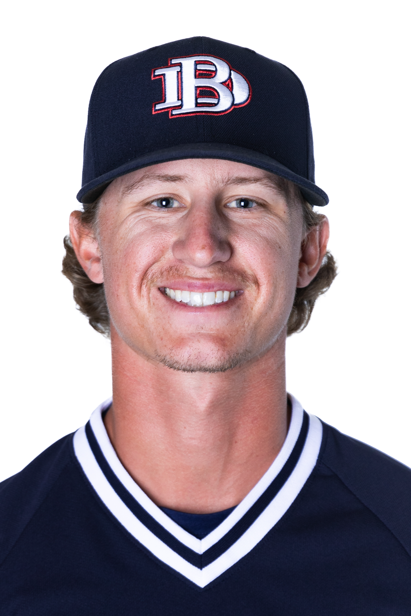 Easton Waterman during baseball media day on November 7, 2023.