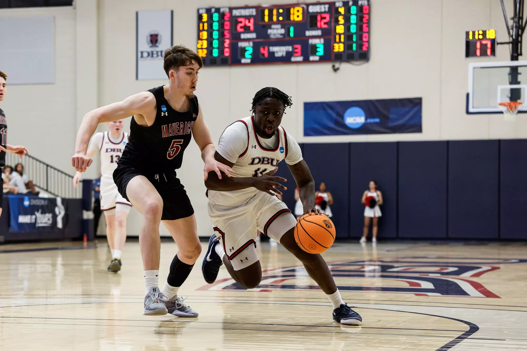 DBU Patriots vs Colorado Mesa Mavericks in a NCAA D2 South Central Regional basketball game at The Burg Center on the campus of Dallas Baptist University in Dallas, Texas on Saturday, March 14, 2026 (Photo by Eddie Kelly / ProLook Photos)