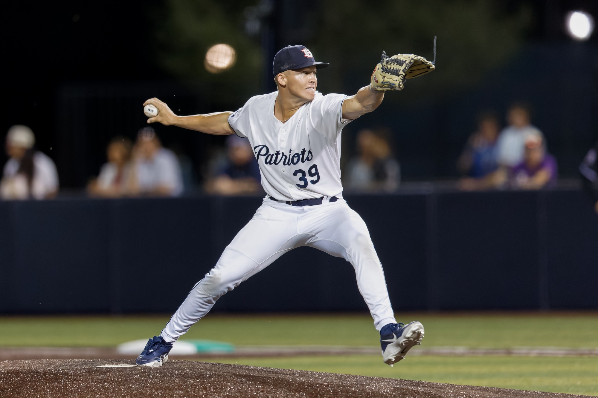 Dallas Baptist Patriots vs TCU Horned Frogs in a NCAA college baseball game at Horner Ballpark in Dallas, Texas on Tuesday, March 24, 2026 (Photo by Eddie Kelly / ProLook Photos)