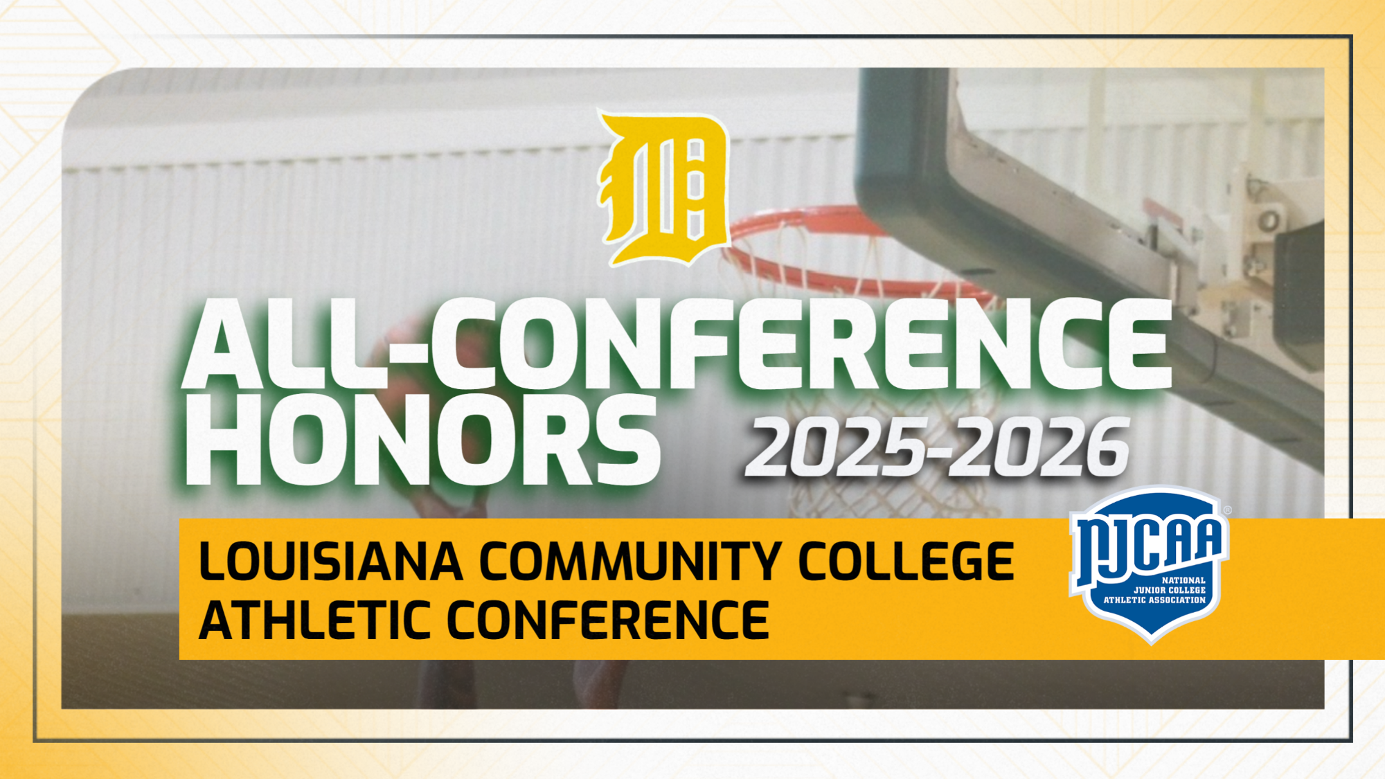 LCCAC Honors header w/ basketball goal in background