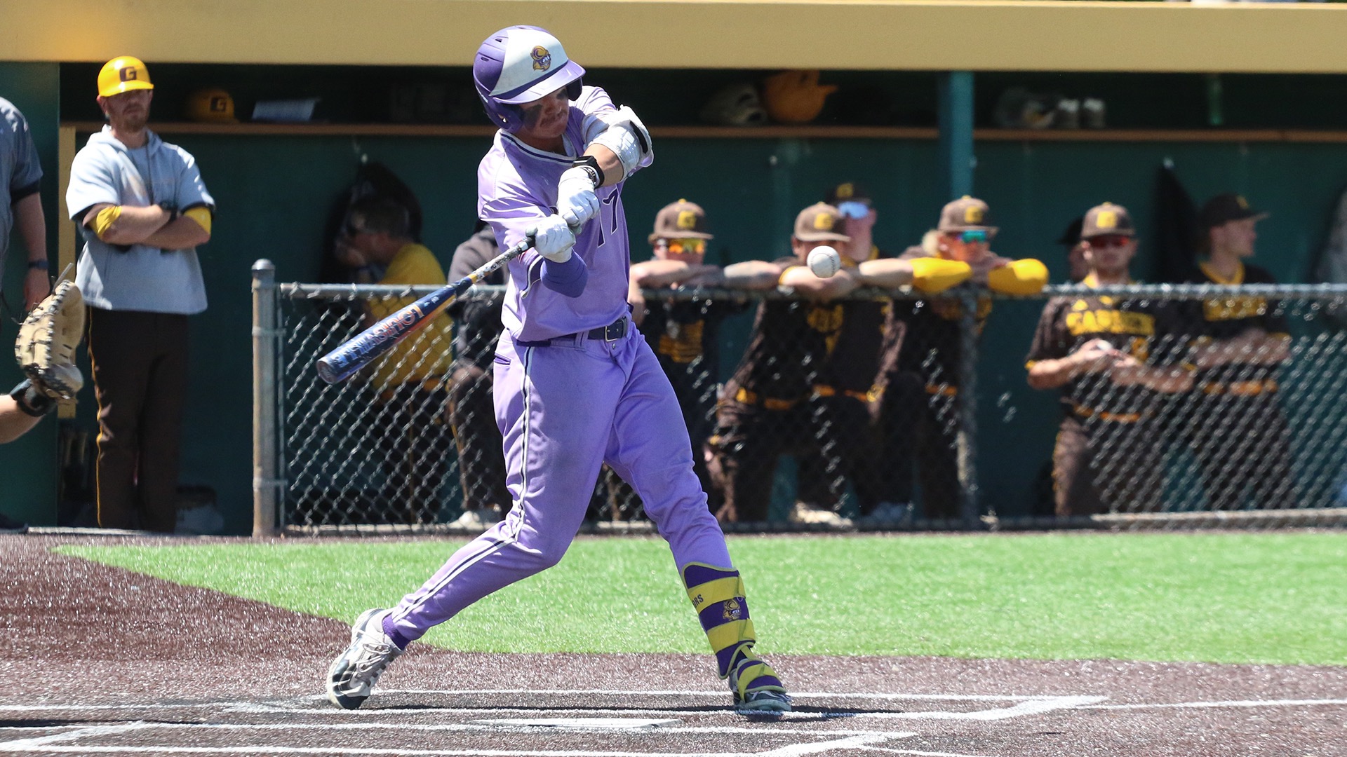Dodge City CC baseball player, Preston Harrison belted two home runs in game two win on the road against Colby. 