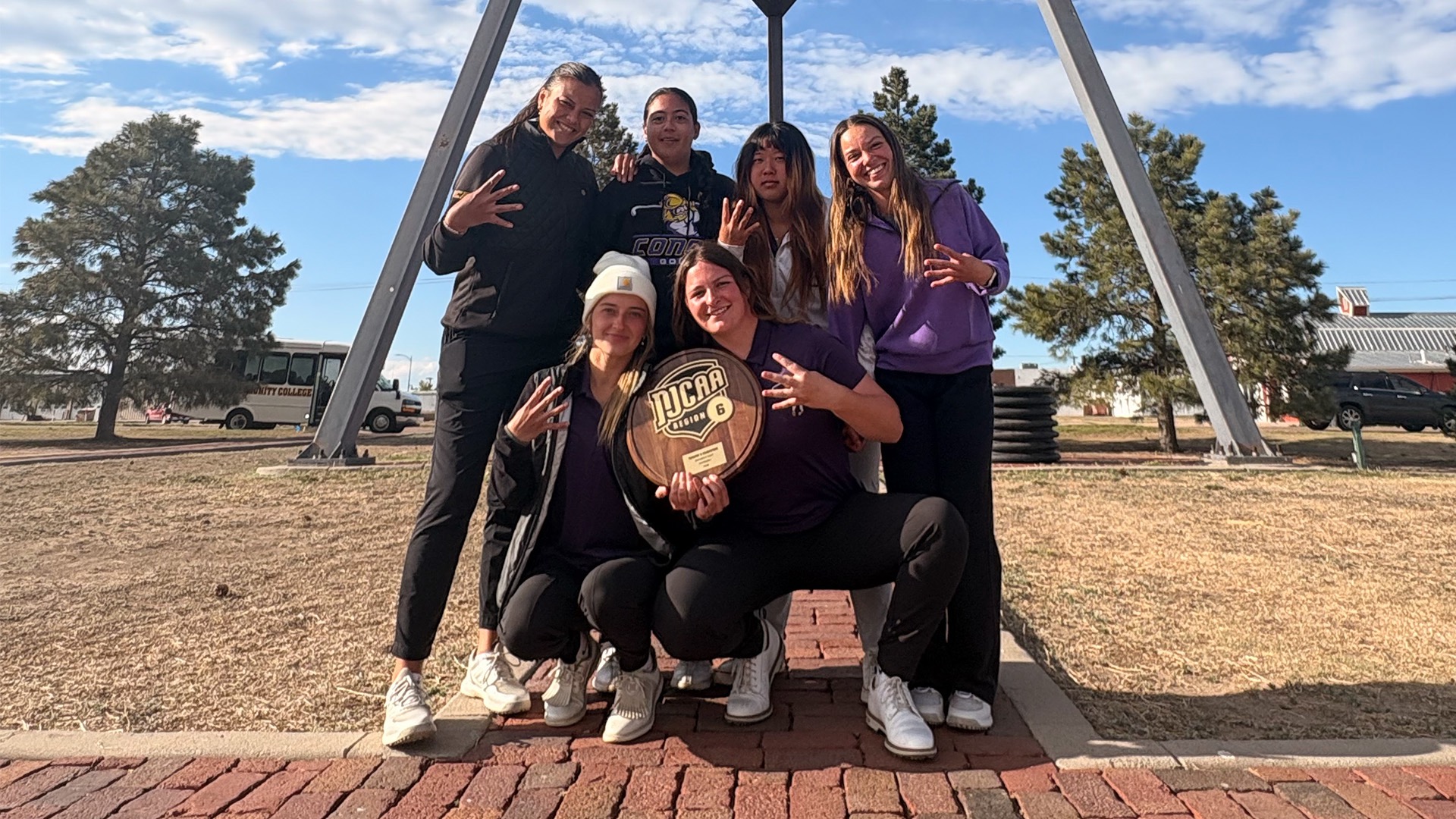 Dodge City CC Women's Golf for the third straight year won the Region 6 & KJCCC Titles - while also finishing second in the District to qualify for nationals