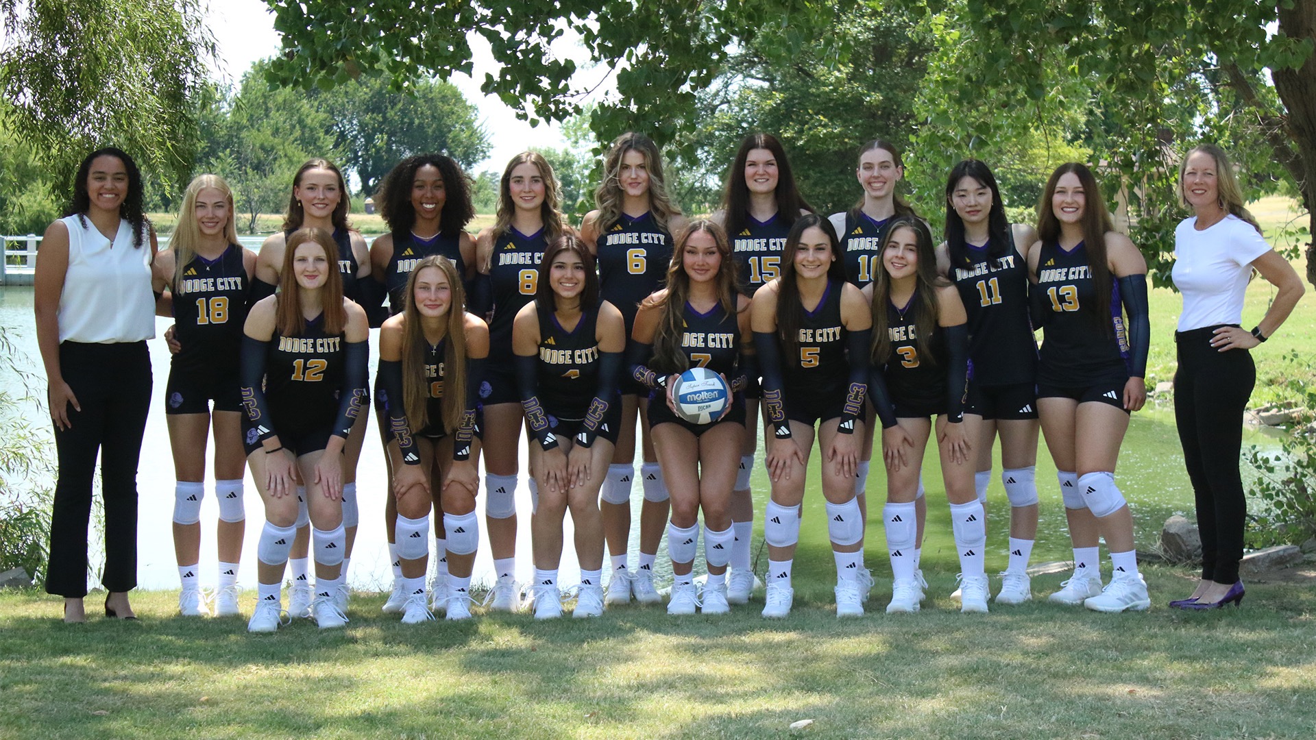 2026 Dodge City CC Volleyball Team 