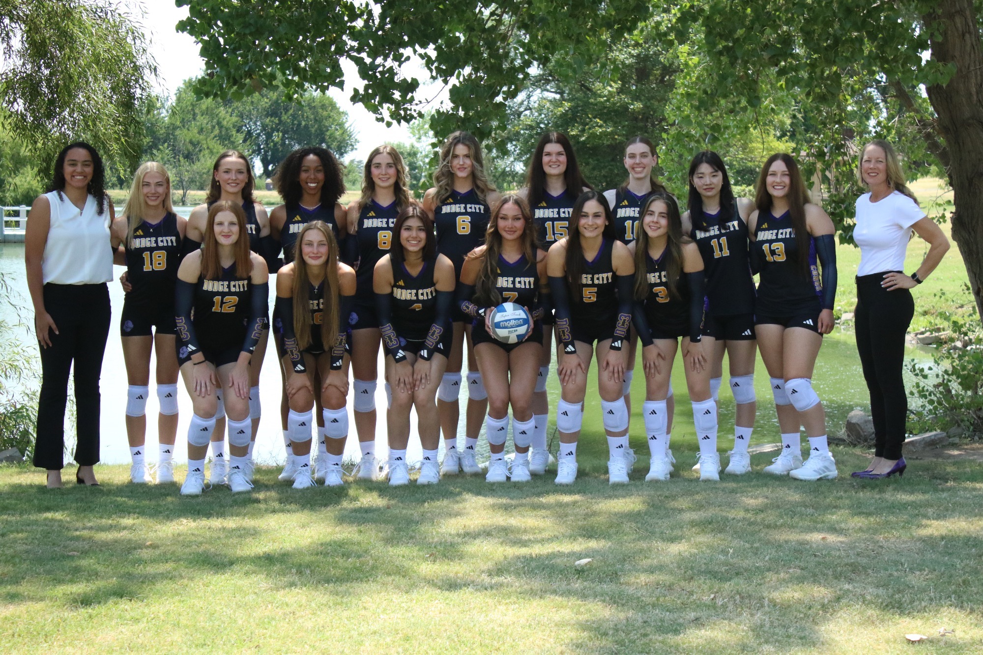 2026 Dodge City Community College Volleyball Team