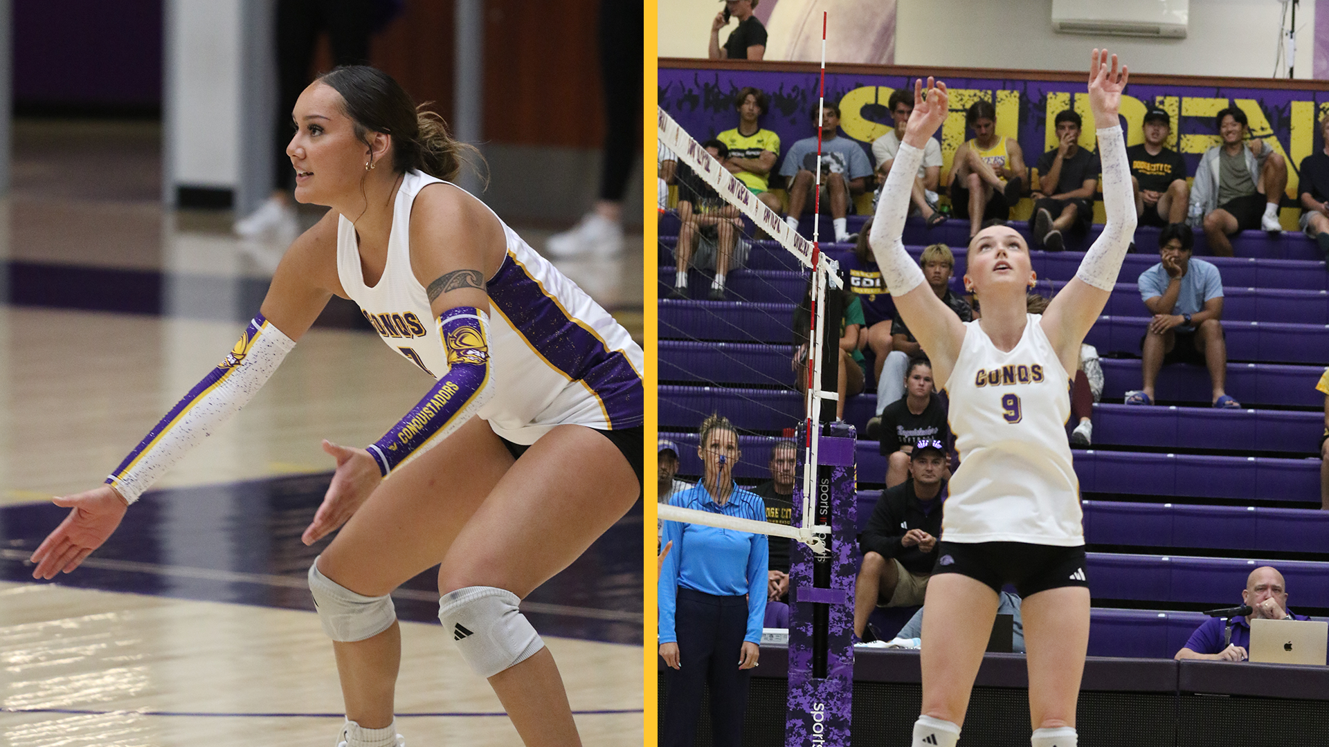 Sunni Skipps & Chelsea Durbridge both selected to all-tournament for the NMJC Volleyball Invitational