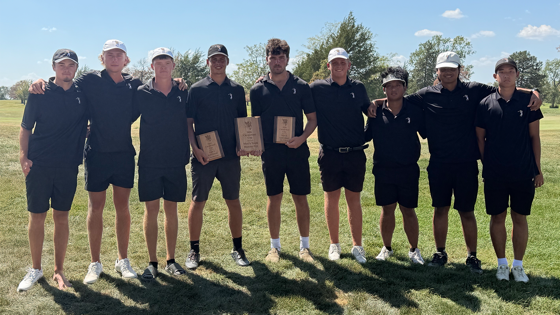 Dodge City CC Men's Golf takes second and seventh place at the Carmichael Cup