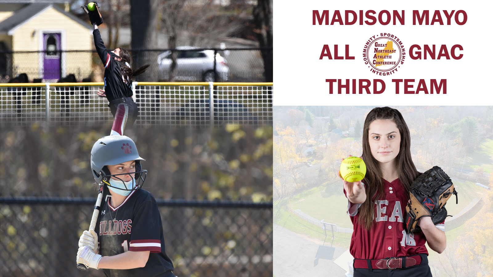 Madison Mayo Named to AllGNAC Third Team Dean College