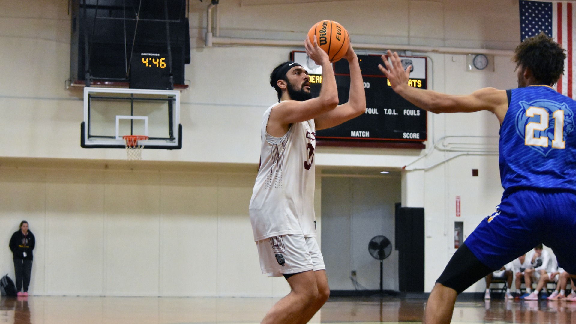 Malik Spearman 202223 Men's Basketball Dean College