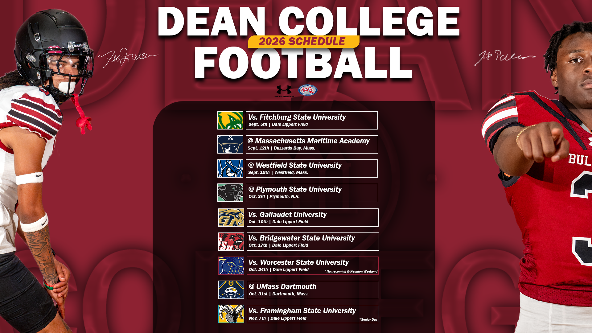 Football Schedule Release 2026