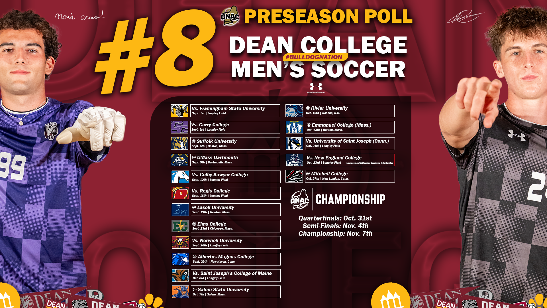 Men's Soccer 2026 Preseason Poll