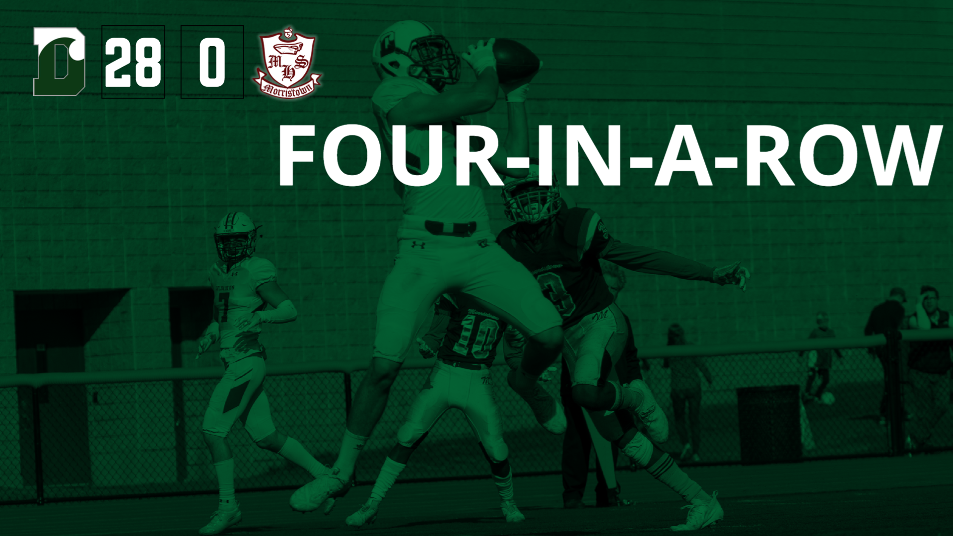 Delbarton Football Takes Down Morristown - Delbarton Athletics